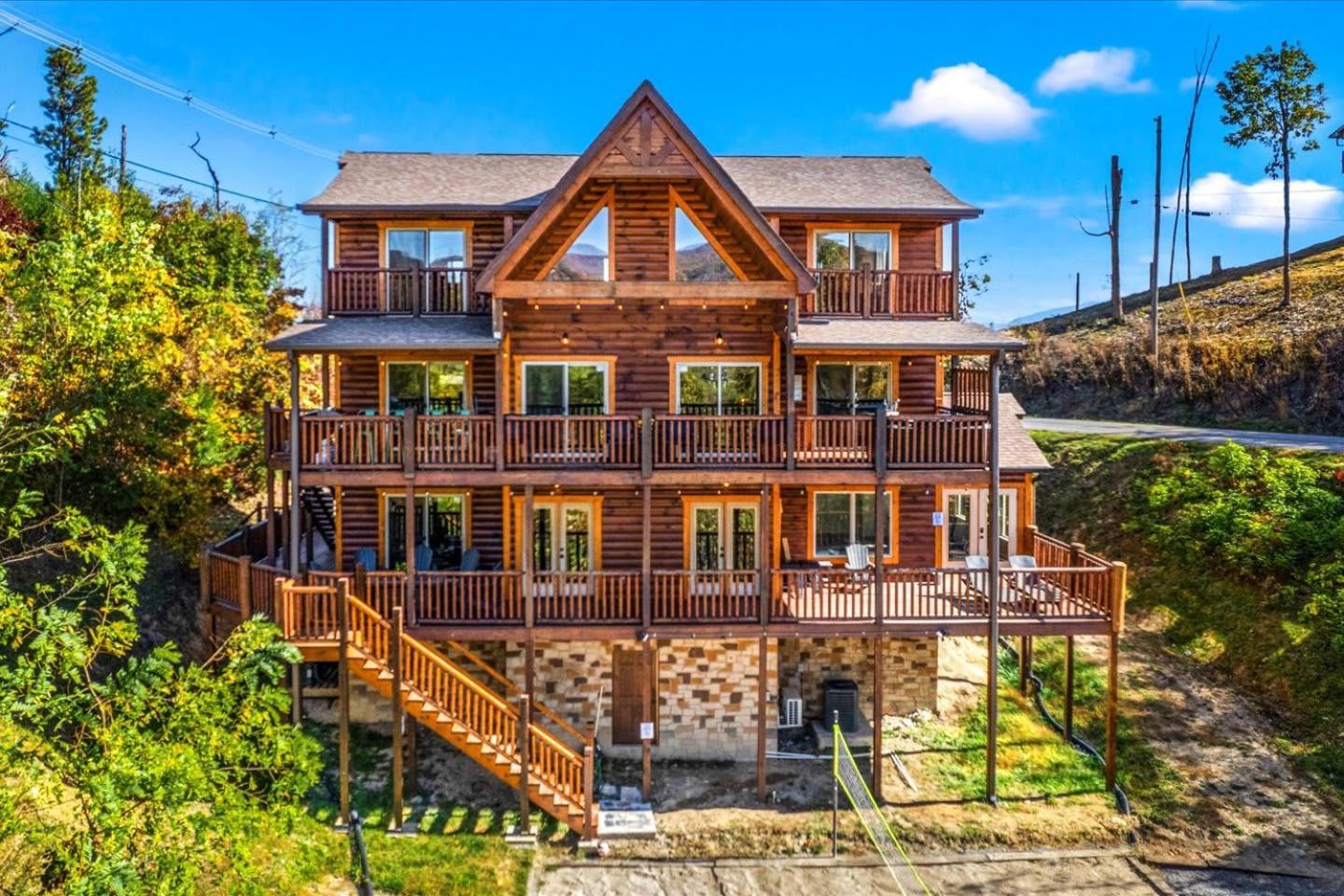 Indoor Pool, Volleyball Beach, Mountain View, Luxury Gatlinburg Exterior foto